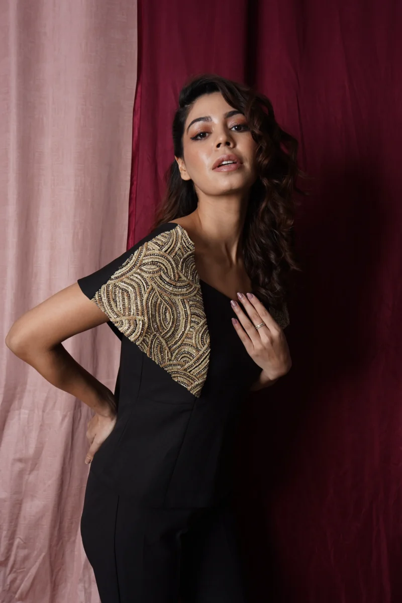 Bold Embellished Shoulder Set